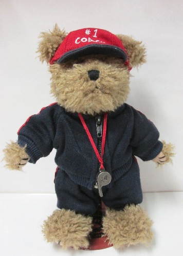 917375 Boyd's "Coach Hayden" Coffee Chenille Bear<br>(Click on picture for full details)<br>